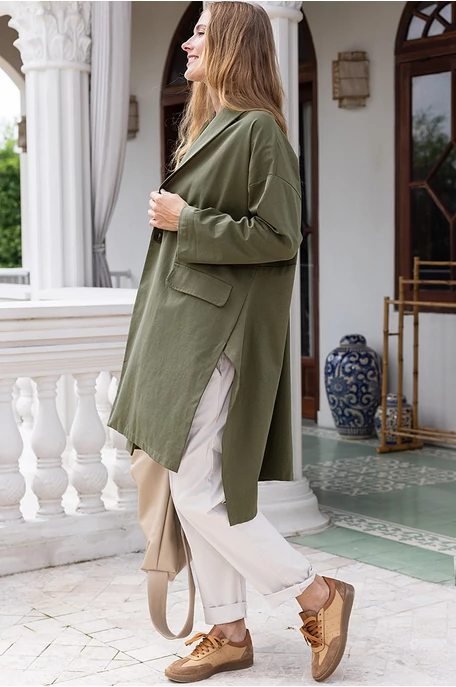 Oversize maxi zakókabát