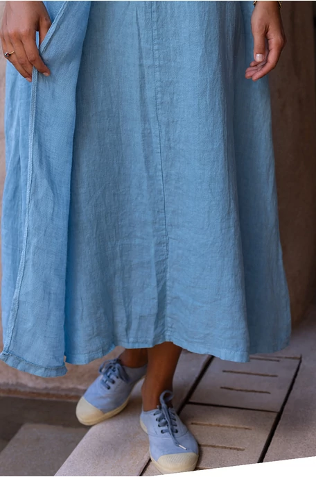 Len ruha hajtással