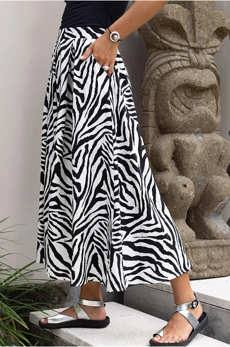 Zebra mintás alj