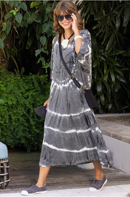 Oversize batikolt ruha