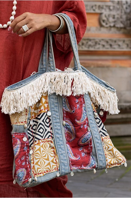 Farmer, patchwork válltáska
