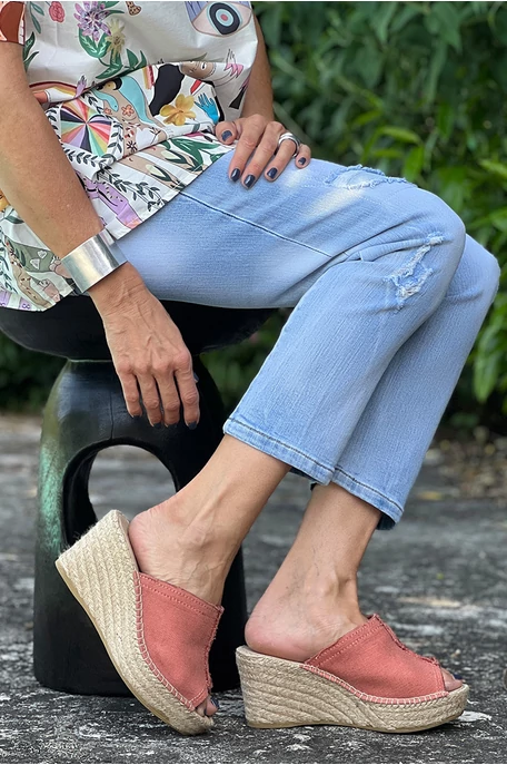 Espadrilles papucs
