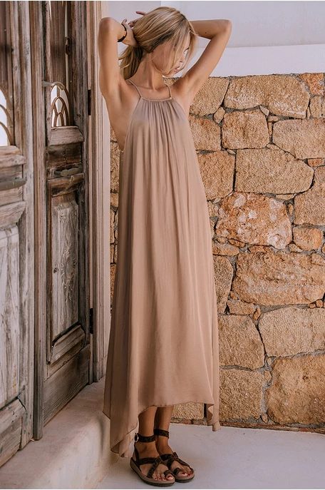 Selyem maxi ruha