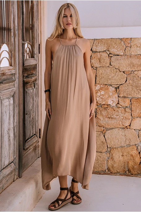 Selyem maxi ruha