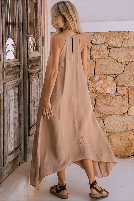 Selyem maxi ruha