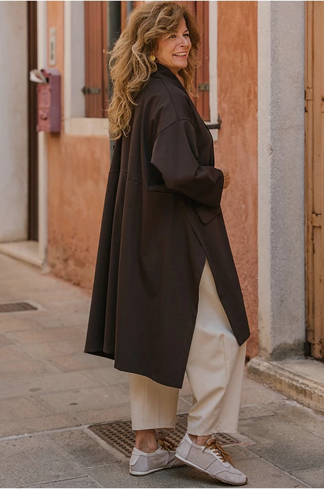 Oversize maxi zakókabát