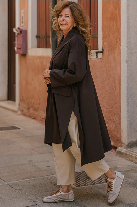Oversize maxi zakókabát