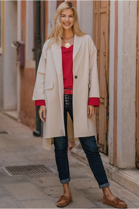 Oversize maxi zakókabát