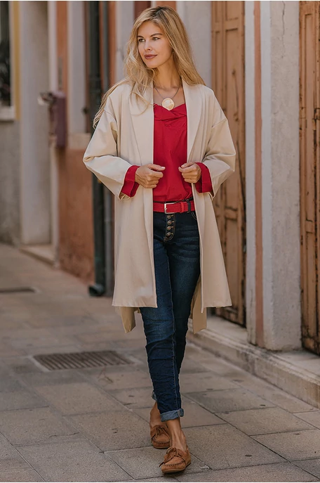 Oversize maxi zakókabát