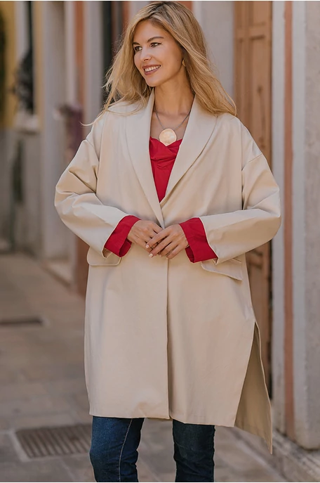 Oversize maxi zakókabát