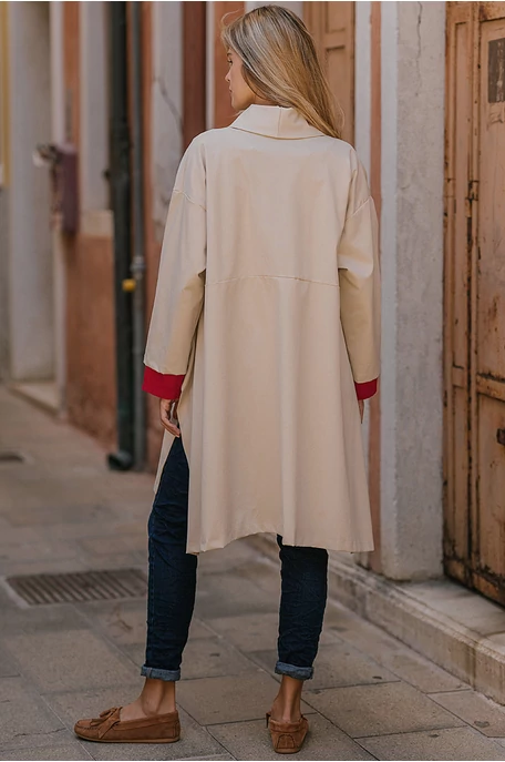 Oversize maxi zakókabát