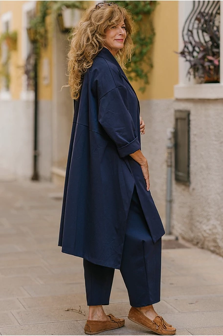 Oversize maxi zakókabát