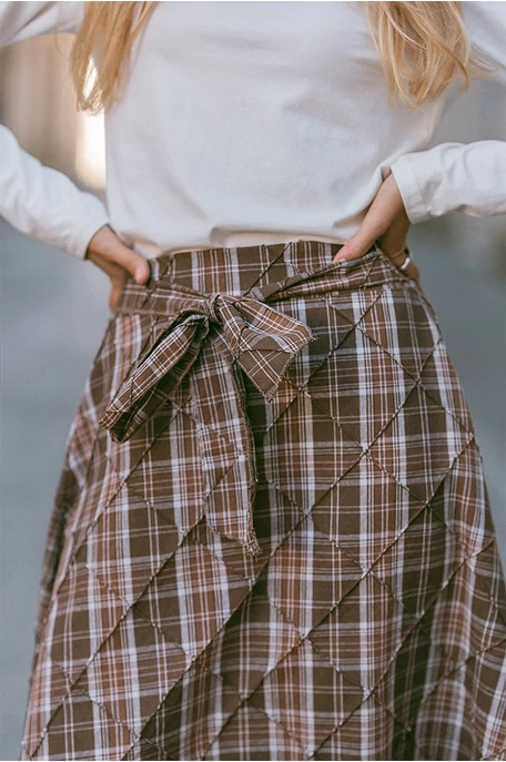 Kockás patchwork alj