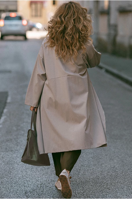 Oversize maxi zakókabát