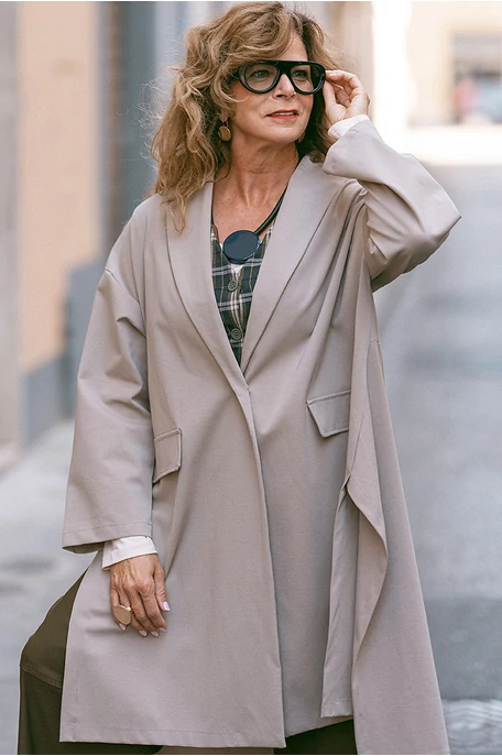 Oversize maxi zakókabát