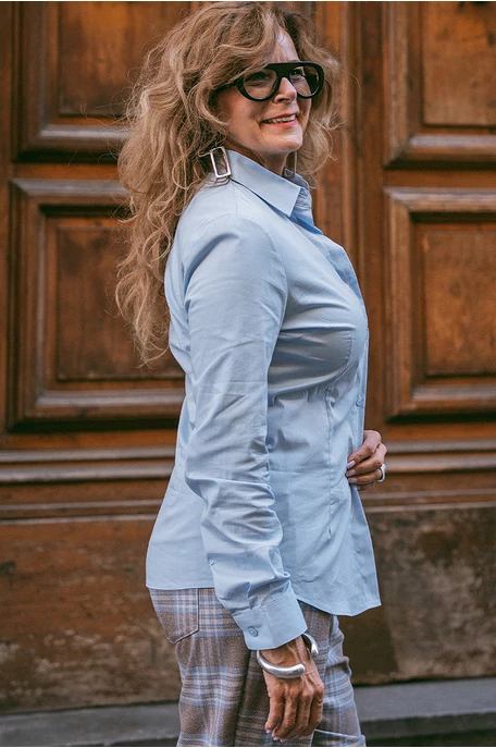 Karcsúsított blúz