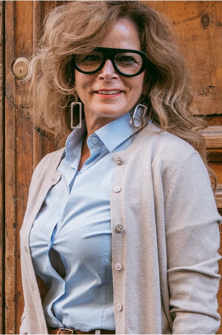 Téglalap medálos fülbevaló