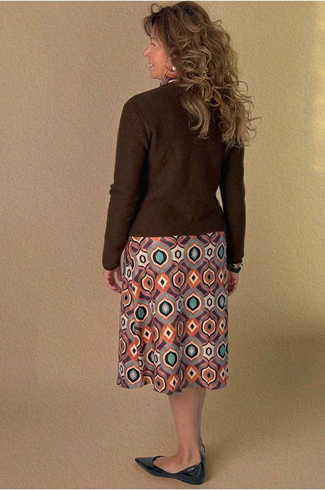 Kardigán duplasoros gombolással