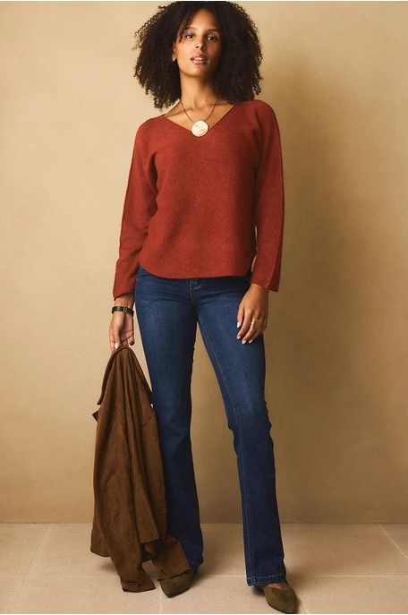 Finomkötött lezser felső