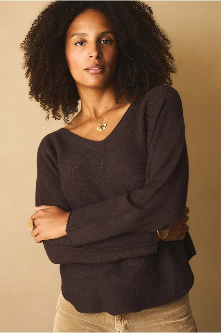 Finomkötött lezser felső