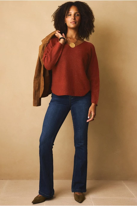 Finomkötött lezser felső