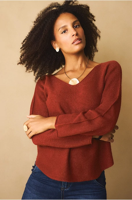 Finomkötött lezser felső