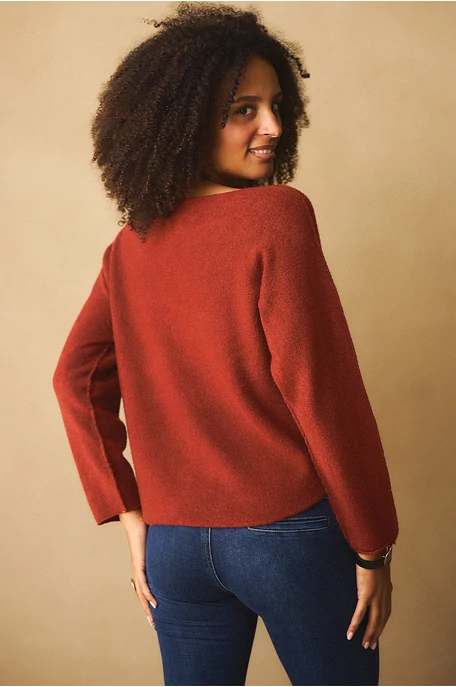 Finomkötött lezser felső