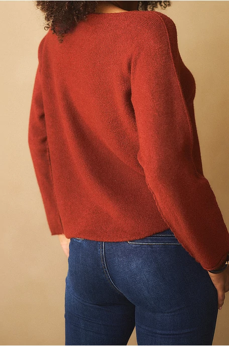 Finomkötött lezser felső