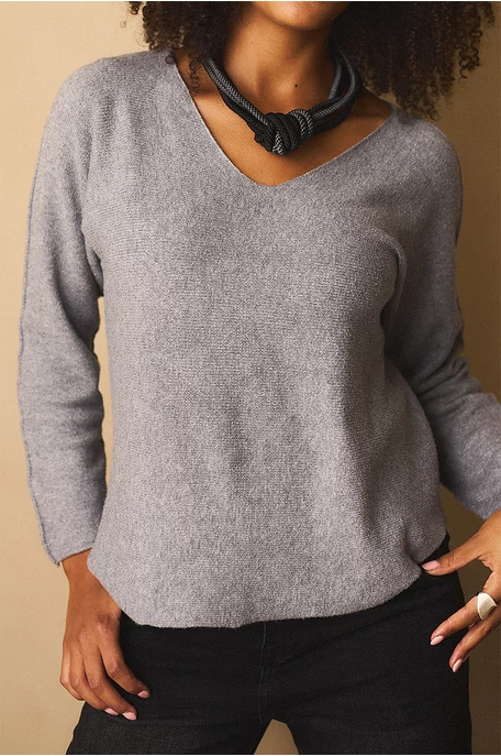 Finomkötött lezser felső