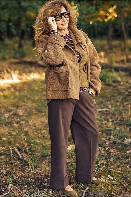 Buklé/kord kabát