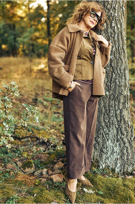 Buklé/kord kabát