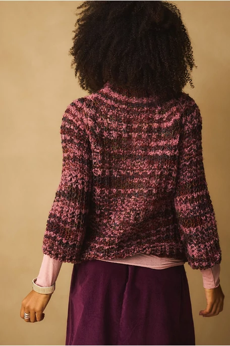 Melírozott pulóver