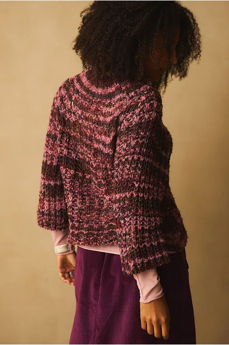 Melírozott pulóver