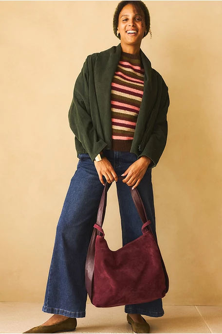 Bőszárú trapéz farmer