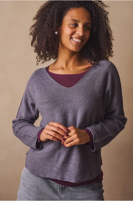 Finomkötött lezser felső