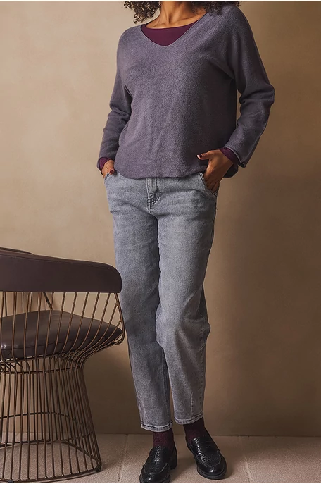 Finomkötött lezser felső