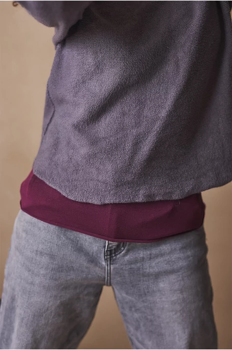 Finomkötött lezser felső