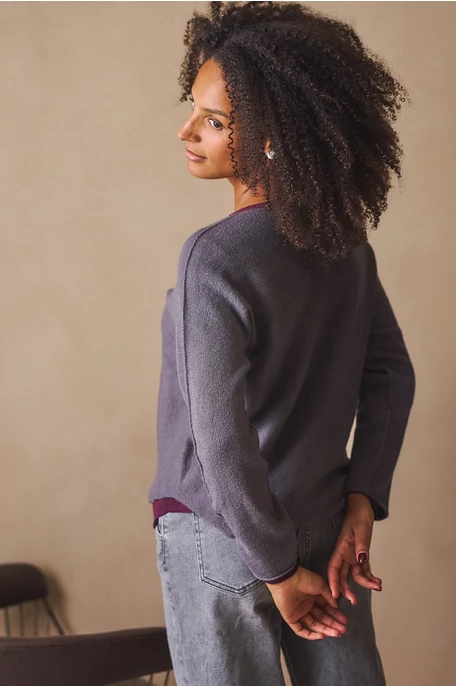 Finomkötött lezser felső