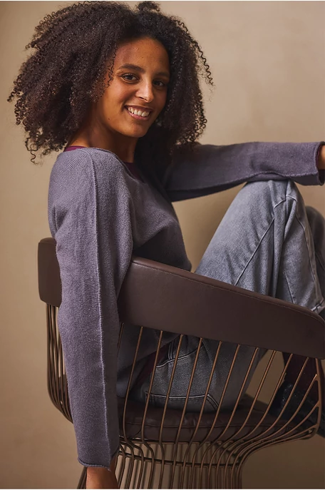 Finomkötött lezser felső