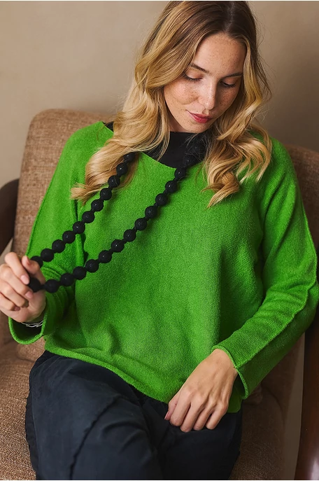 Finomkötött lezser felső