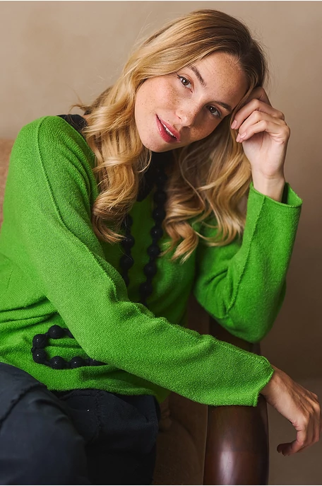 Finomkötött lezser felső