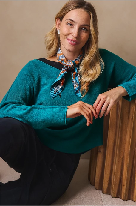 Finomkötött lezser felső