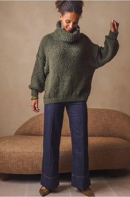 Denim farmer élvarrással