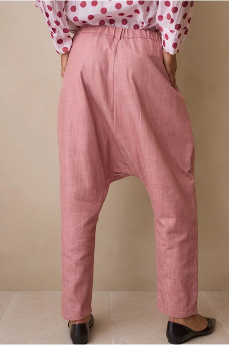 Ülepes szövetnadrág