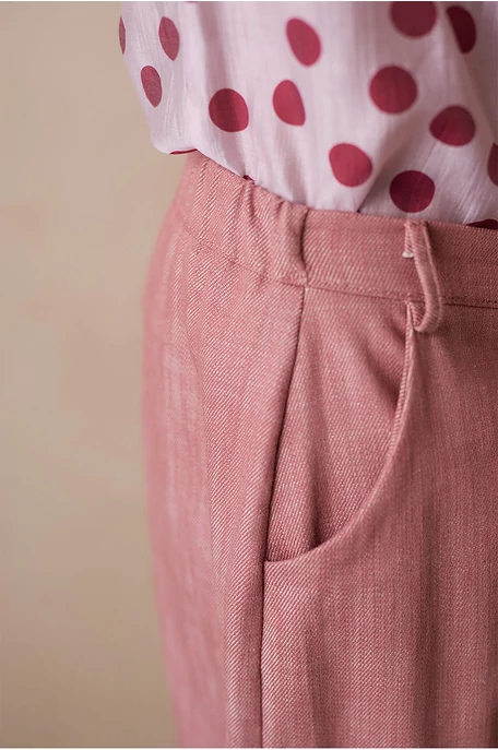 Ülepes szövetnadrág