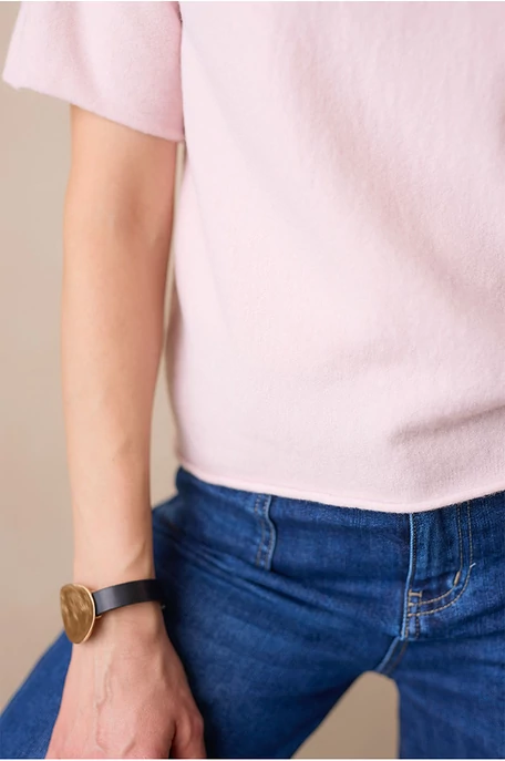 Garbó pulóver rövid T-ujjal