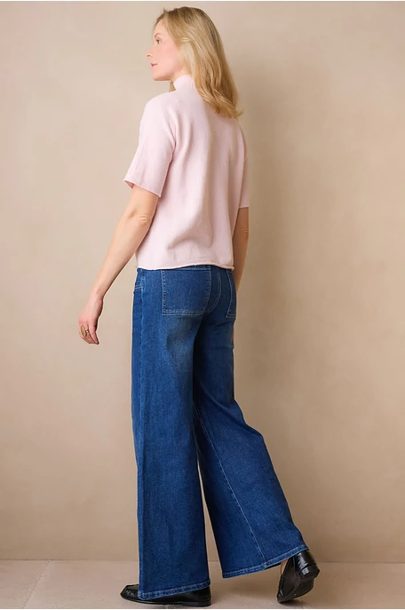 Garbó pulóver rövid T-ujjal