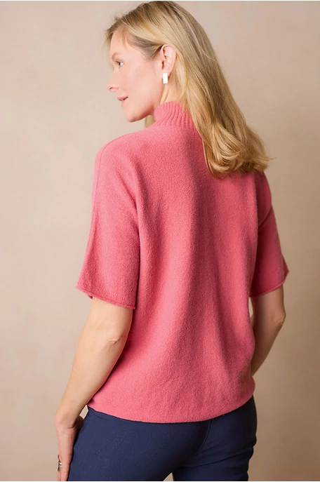 Garbó pulóver rövid T-ujjal