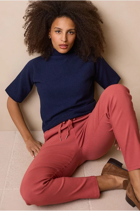 Nadrág kötős derékkal