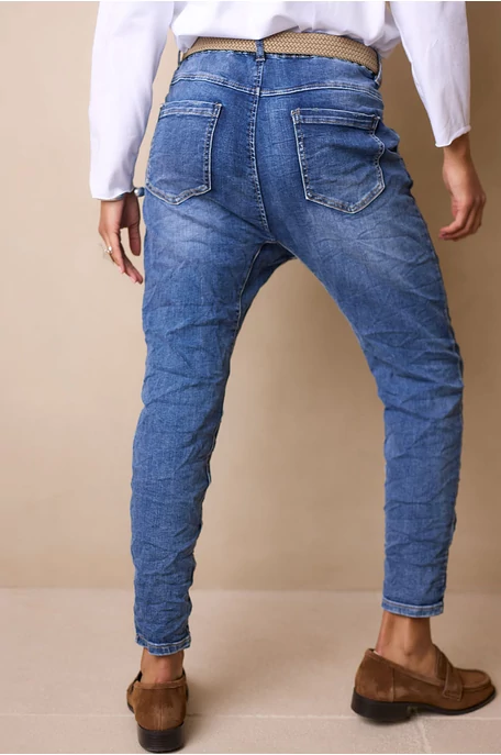 Koptatott ülepes farmer